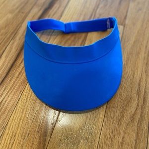 Lululemon Fast Paced Running Visor Blue EUC